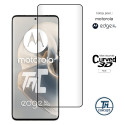 Motorola Edge 50 Pro - Verre trempé 3D incurvé - Noir - TM-Concept®