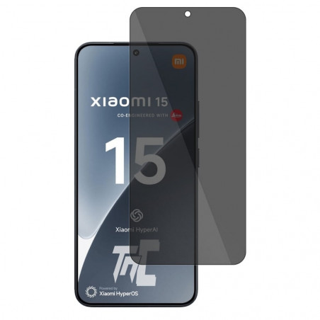 Xiaomi 15 - Verre trempé Anti-Espions - TM-Concept® gamme Privacy - image principale