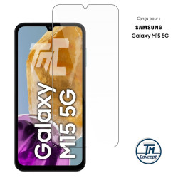 Samsung Galaxy M15 5G - Verre trempé TM-Concept® - Gamme Standard Premium - image couverture