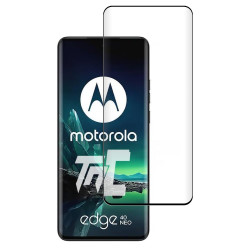 Motorola Edge 40 Neo - Verre trempé 3D incurvé - Noir - TM-Concept® - image principale