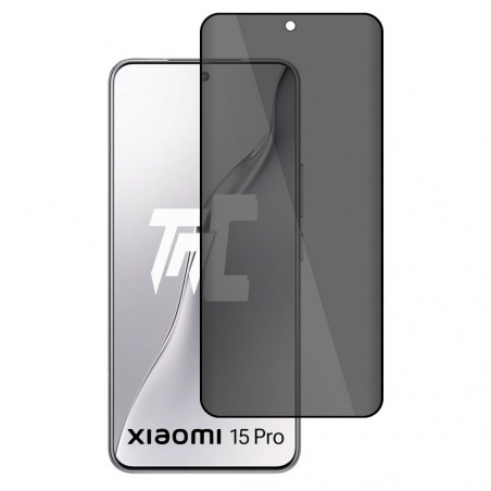 Xiaomi 15 Pro - Verre trempé 3D Privacy (teinté anti-espion) - TM-Concept® - image principale
