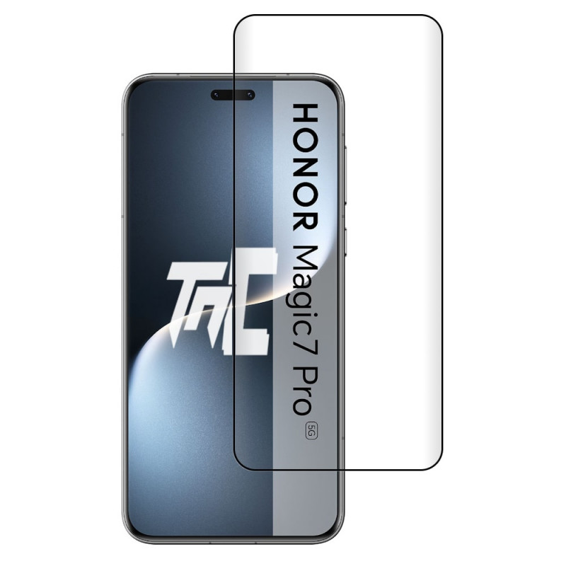 Protection écran Verre Trempé Incurvé 3D Pour Huawei Mate 40 Pro - Noir Case Friendly - TM Concept