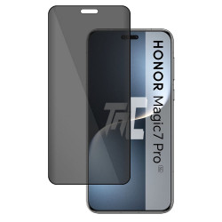 Honor Magic 7 Pro - Verre trempé 3D Privacy (teinté anti-espion) - TM Concept® - image principale