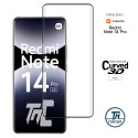 Xiaomi Redmi Note 14 Pro - Verre trempé 3D incurvé - Noir - TM-Concept® - image couverture
