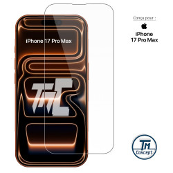 Apple iPhone 17 Pro Max - Verre trempé TM-Concept® - Gamme Standard Premium - image couverture
