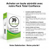 Apple iPhone 17 - Verre trempé intégral Protect - Noir - TM Concept® - Pack confiance