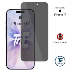 Apple iPhone 17 - Verre trempé Anti-Espions - TM Concept® gamme Privacy - image couverture