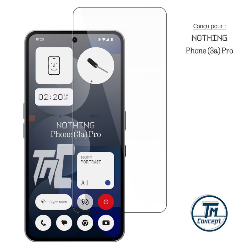 Nothing Phone 3a Pro - Verre trempé Standard Premium - TM-Concept® - image couverture