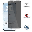 Apple iPhone Air - Verre trempé teinté intégral - Noir - TM-Concept® - gamme Intégral Privacy - image couverture