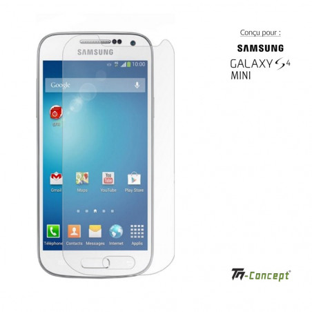 Samsung Galaxy S4 Mini - Verre trempé Standard Premium - Protection écran (Transparent) - TM-Concept® - image principale