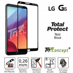 LG G6 - Vitre de Protection - Total Protect - TM Concept®