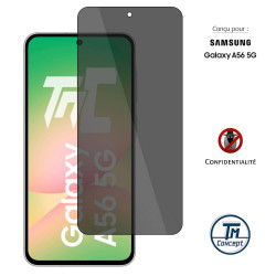 Samsung Galaxy A56 5G - Verre Trempé Anti-Espion - gamme Privacy TM-Concept® - image couverture