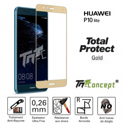 Huawei P10 Lite - Vitre de Protection - Total Protect - TM Concept®