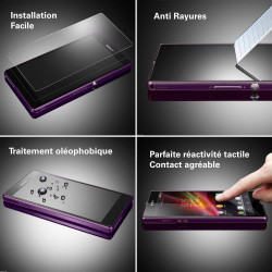 Sony Xperia L1 - Vitre de Protection Crystal - TM Concept®