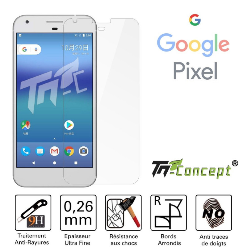 Google pixel - Vitre de Protection Crystal - TM Concept®