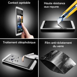 HTC U11 - Vitre de Protection Crystal - TM Concept®