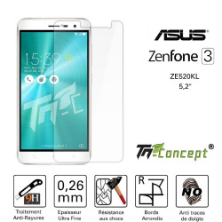Asus Zenfone 3 ZE520KL - Vitre de Protection Crystal - TM Concept® - image couverture
