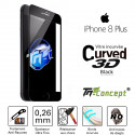 Apple iPhone 8 Plus - Vitre de Protection 3D Curved - TM-Concept®