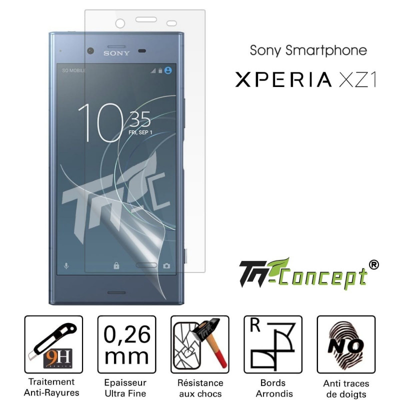 Sony Xperia XZ1 - Vitre de Protection Crystal - TM Concept®