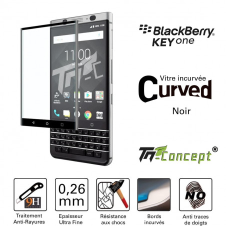 BlackBerry KEYone - Vitre de Protection 3D Curved - TM Concept®