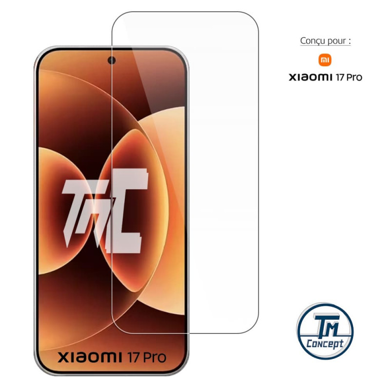Xiaomi 17 Pro - Verre trempé Standard Premium - Protection écran (Transparent) - TM-Concept® - image couverture