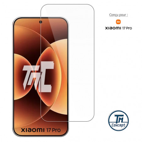 Xiaomi 17 Pro - Verre trempé Standard Premium - Protection écran (Transparent) - TM-Concept®