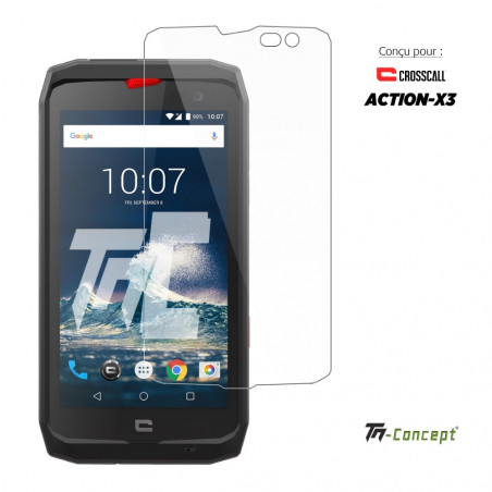 Crosscall Action X3 - Verre trempé Standard Premium - Protection écran (Transparent) - TM-Concept®