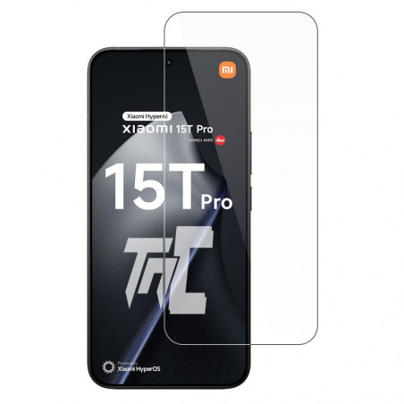 Xiaomi 15T Pro - Verre trempé Standard Premium - Protection écran (Transparent) - TM-Concept® - image principale