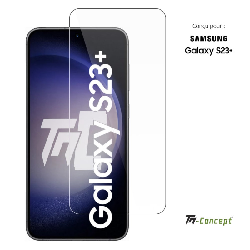 Samsung Galaxy S23 Plus - Verre trempé TM-Concept® - Gamme Standard Premium - image couverture