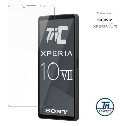 Sony Xperia 10 VII - Verre trempé Standard Premium - Protection écran (Transparent) - TM-Concept® - image couverture