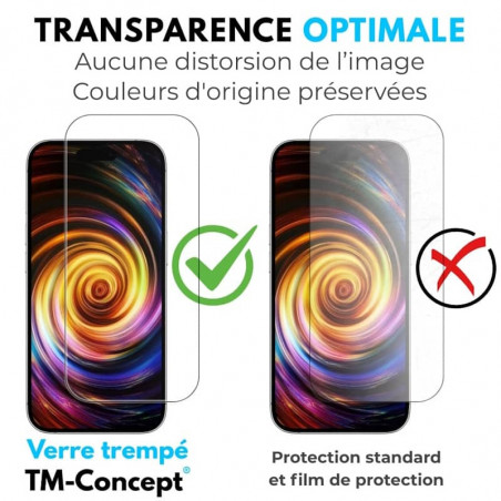 Apple iPhone 17 - Verre trempé Ultra Slim 0,15mm - TM-Concept® - Transparence