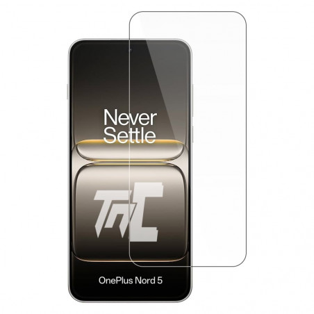 OnePlus Nord 5 - Verre trempé Standard Premium - Protection écran (Transparent) - TM-Concept® - image principale