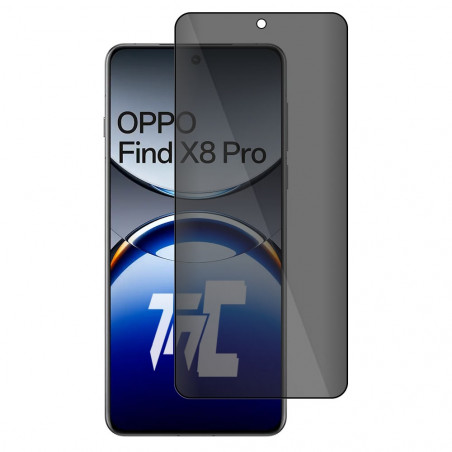 Oppo Find X8 Pro - Verre trempé 3D Privacy (teinté anti-espion) - TM-Concept® - image principale