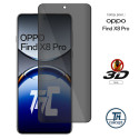 Oppo Find X8 Pro - Verre trempé 3D Privacy (teinté anti-espion) - TM-Concept®