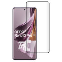 Oppo Reno 10 Pro 5G - Verre trempé 3D incurvé - Noir - TM-Concept®
