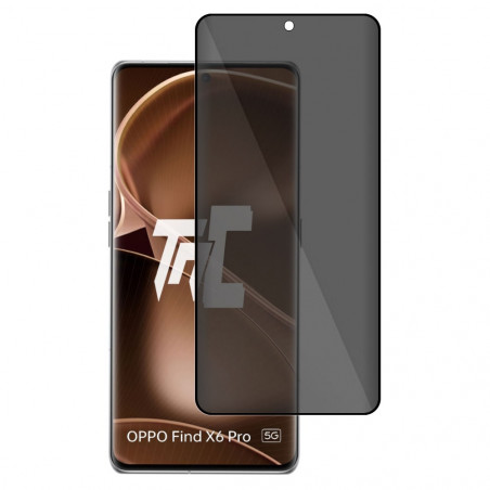 Oppo Find X6 Pro - Verre trempé 3D Privacy (teinté anti-espion) - TM-Concept® - image principale