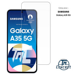 Samsung Galaxy A35 5G - Verre trempé TM-Concept® - Gamme Standard Premium - image couverture