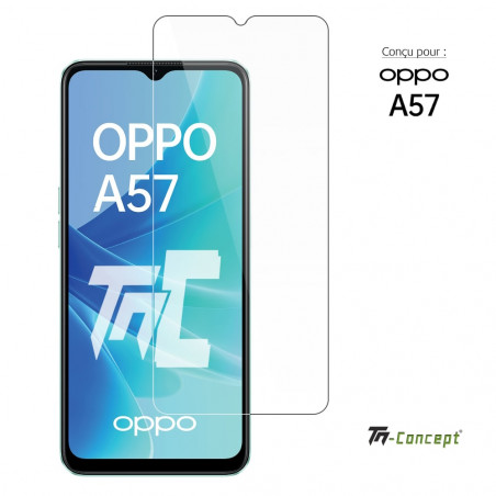 Oppo A57 / A57e / A57s - Verre trempé TM-Concept® - Gamme Standard Premium