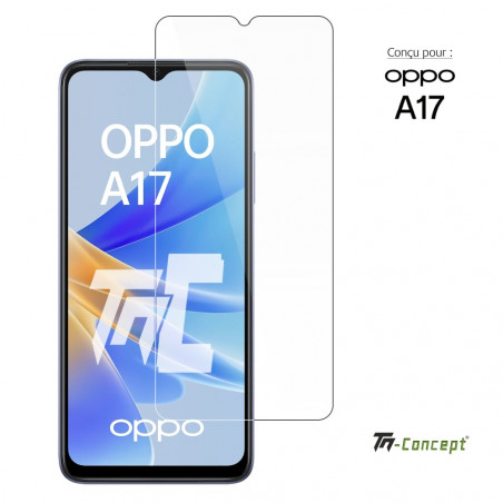 Oppo A17 - Verre trempé TM-Concept® - Gamme Standard Premium