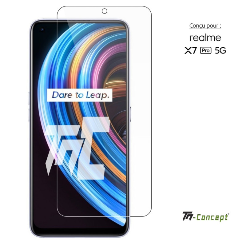 Realme X7 Pro 5G - Verre trempé TM-Concept® - Gamme Standard Premium