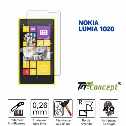 Nokia Lumia 1020- Vitre de Protection Crystal - TM Concept®