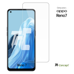 Oppo Reno 7 - Verre trempé...