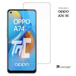 Oppo A74 4G - Verre trempé...