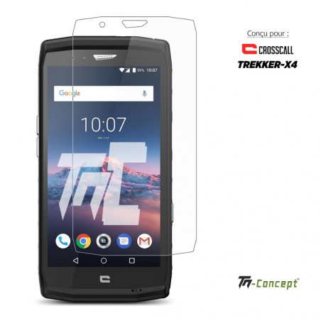Crosscall Trekker X4 - Verre trempé Standard Premium - Protection écran (Transparent) - TM-Concept®