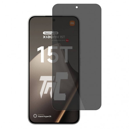Xiaomi 15T - Verre Trempé Anti-Espion - gamme Privacy TM-Concept® - image principale
