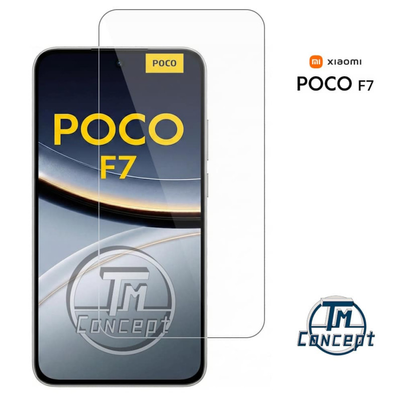 Xiaomi Poco F7 - Verre trempé Standard Premium - Protection écran (Transparent) - TM-Concept® - image couverture