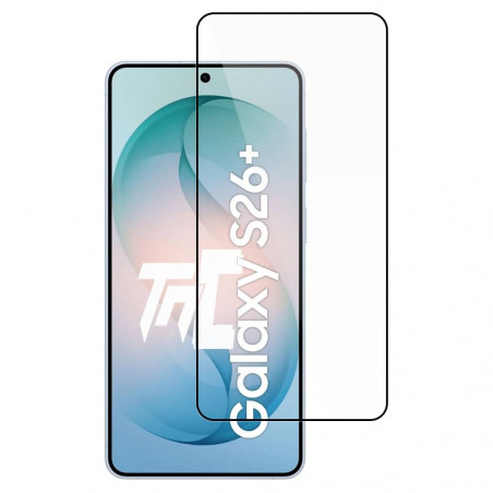 Samsung Galaxy S26 Plus - Verre trempé intégral Protect - Noir - TM-Concept® - image principale
