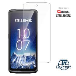Crosscall Stellar X5s - Verre trempé Standard Premium - Protection écran (Transparent) - TM-Concept® - image couverture
