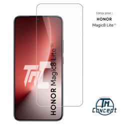 Honor Magic 8 Lite - Verre trempé Standard Premium - Protection écran (Transparent) - TM-Concept® - image couverture