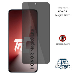 Honor Magic 8 Lite - Verre Trempé Anti-Espion - gamme Privacy TM-Concept® - image couverture